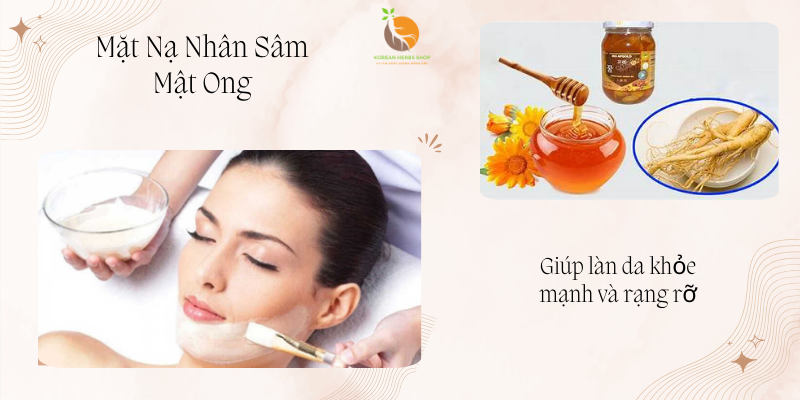 CÁCH LÀM MẶT NẠ NHÂN SÂM & MẬT ONG keo sam 800 x 400